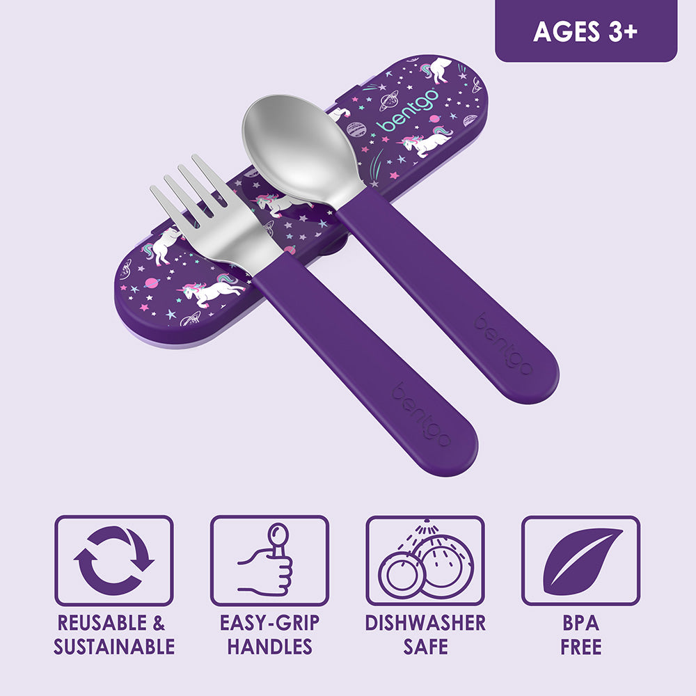 Bentgo Kids Stainless Steel Utensil Set