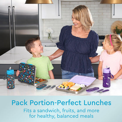 Bentgo Kids Stainless Steel Prints Lunch Box