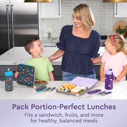 Bentgo Kids Stainless Steel Prints Lunch Box