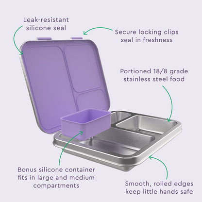 Bentgo Kids Stainless Steel Prints Lunch Box