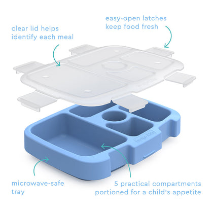 Bentgo Kids Prints Tray with Transparent Cover