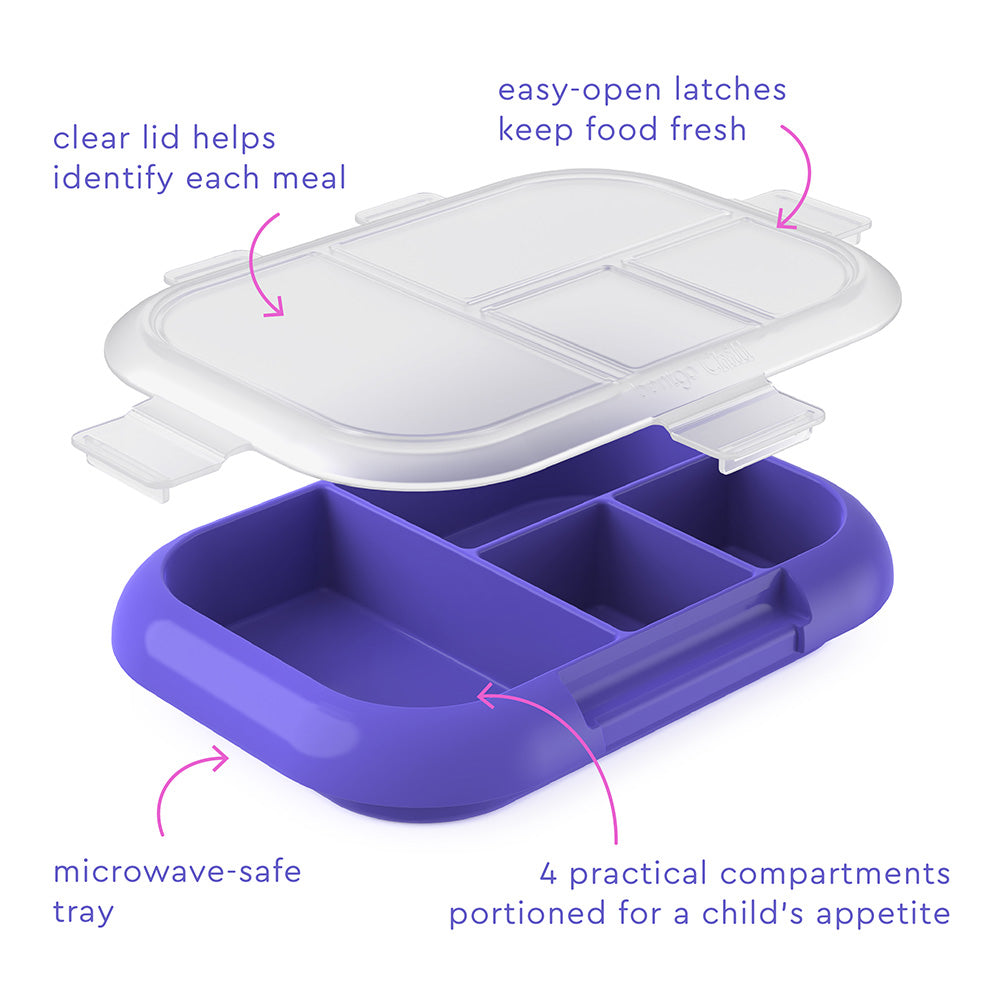 Bentgo Chill Kids Tray with Transparent Cover
