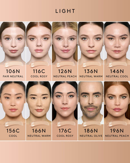 Pro Filt'r Fluid Flex Natural Matte Longwear Foundation — 186N