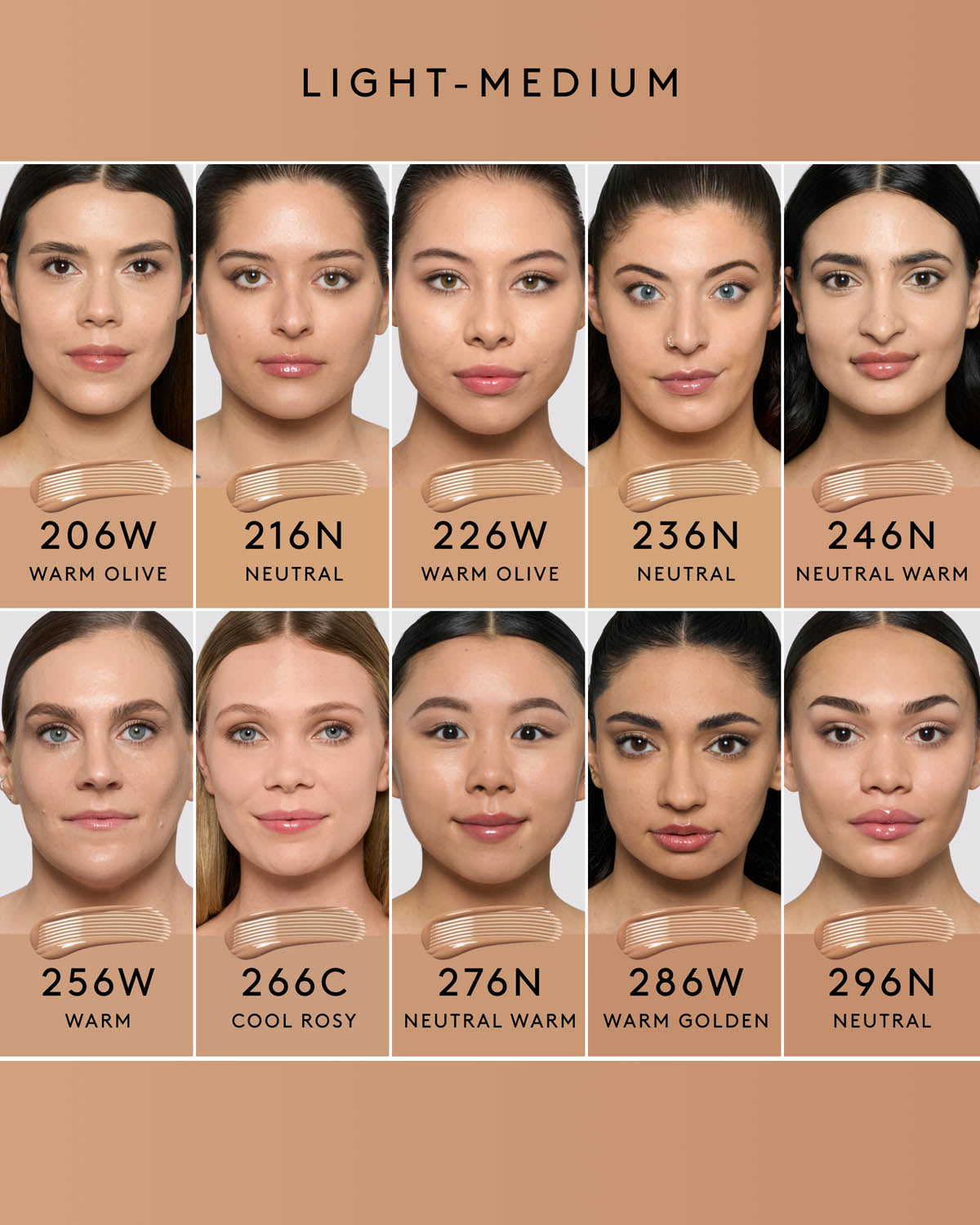 Pro Filt'r Fluid Flex Natural Matte Longwear Foundation — 296N