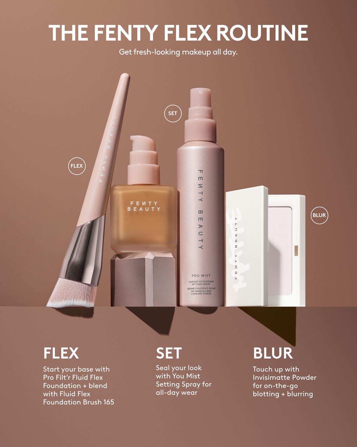 Pro Filt'r Fluid Flex Natural Matte Longwear Foundation — 296N